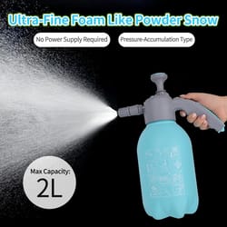 premium hand pump car wash foam sprayer portable foam cannon with adjustable nozzles for deep cleaning