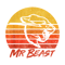 Vintage Retro Mr Game Funny Mr Gaming Sunset Silhouette  .png