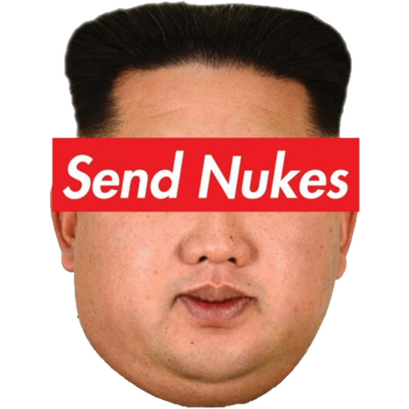 Send Nukes Kim Jong Un Meme .png