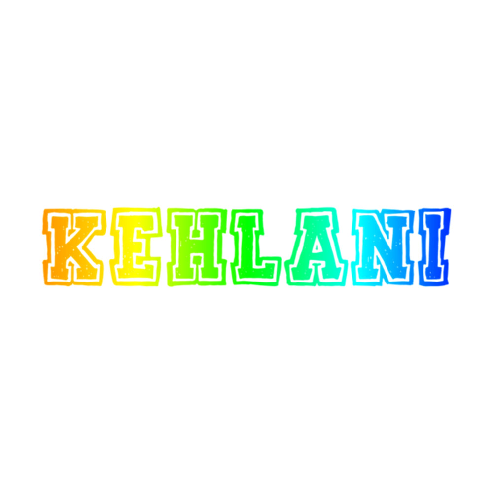 KEHLANI in rainbow color .png