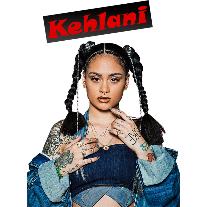 Music Singer Kehlani Hip Hop Fitted Scoop .png