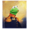 Kermit the Frog Retro Portrait .png