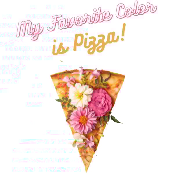 My Favorite Color Is Pizza Humor Relaxed Fit .png