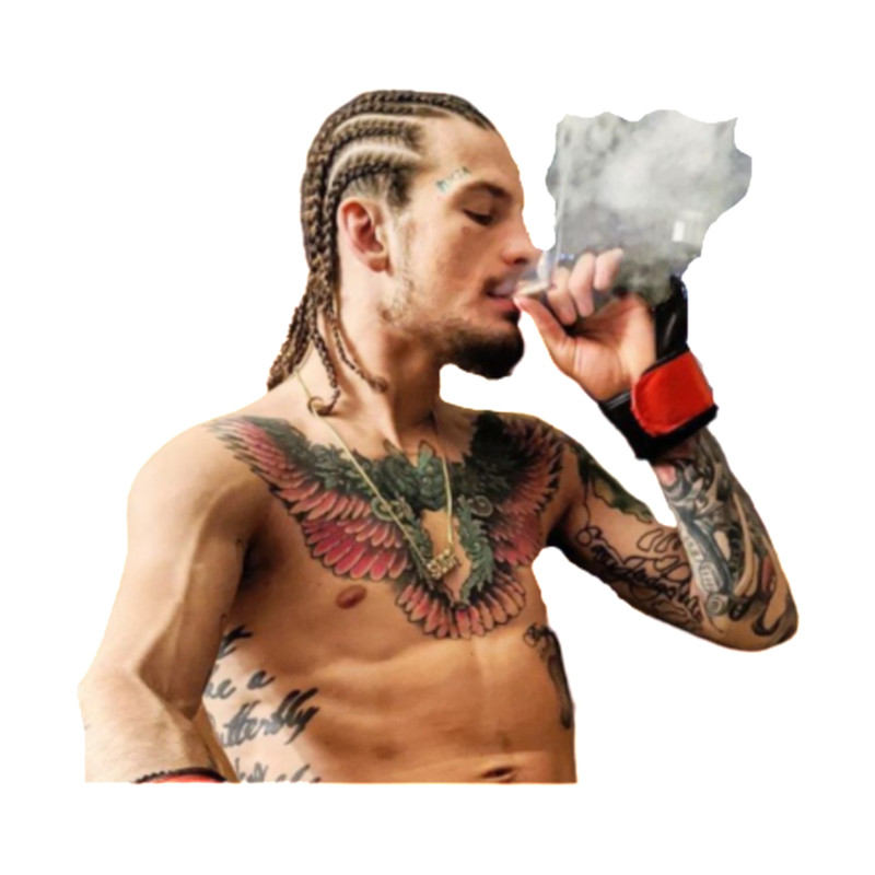 Sean O'Malley Smoking Weed .png