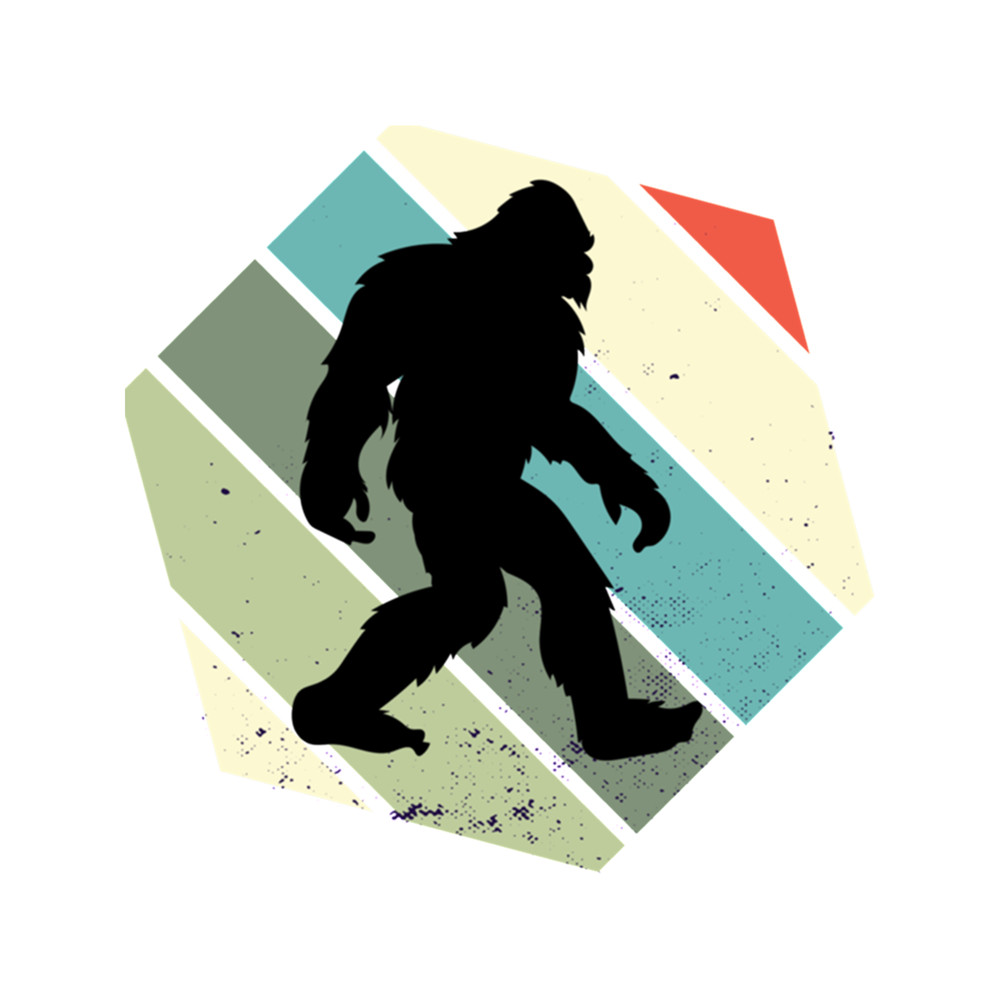 Retro Bigfoot Vintage Sasquatch .png