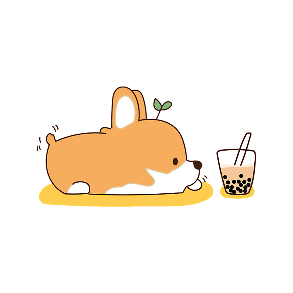 Corgi and Bubble Tea .png