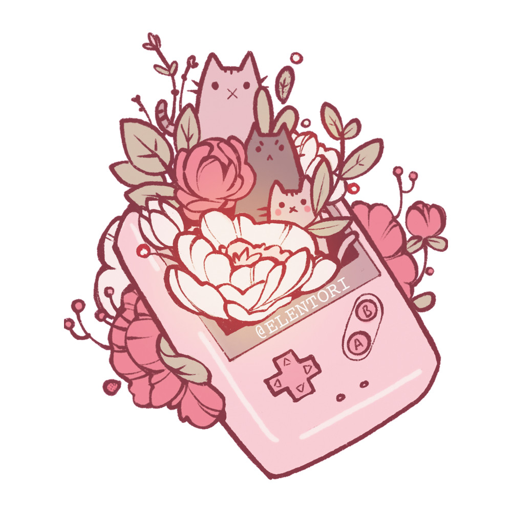 Gamer Kats Fitted V-Neck .png