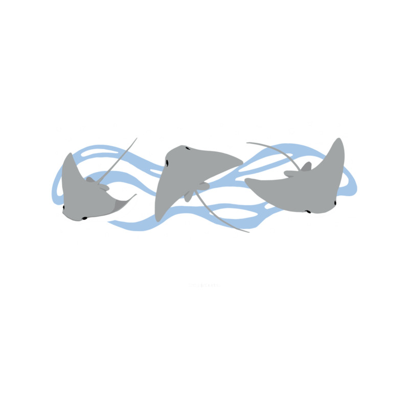 Stingrays - Cownose Ray - Sticker Pack.png