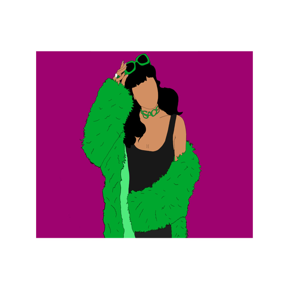 Rihanna Fan Art Illustration .png