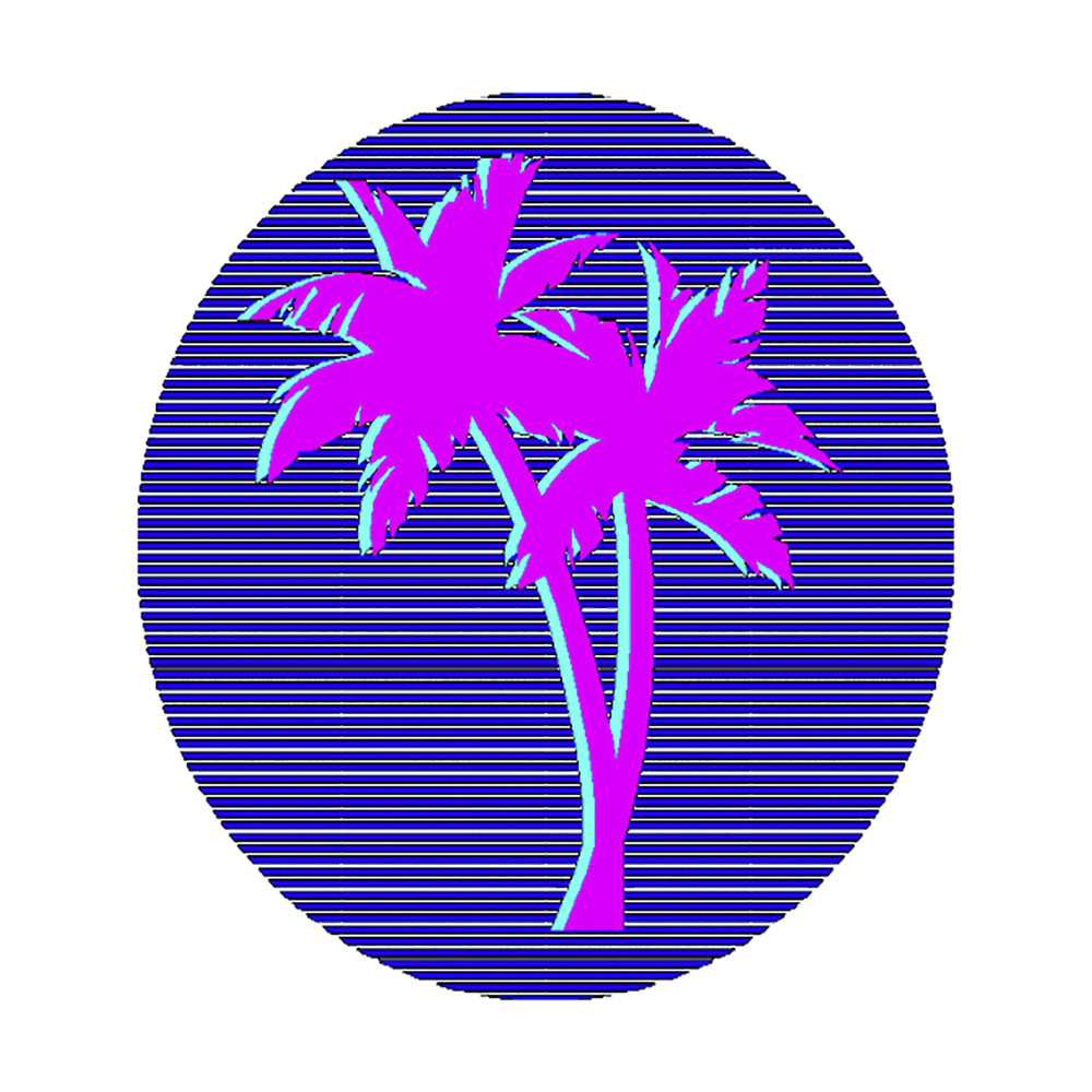 Vaporwave palm trees 2  .png