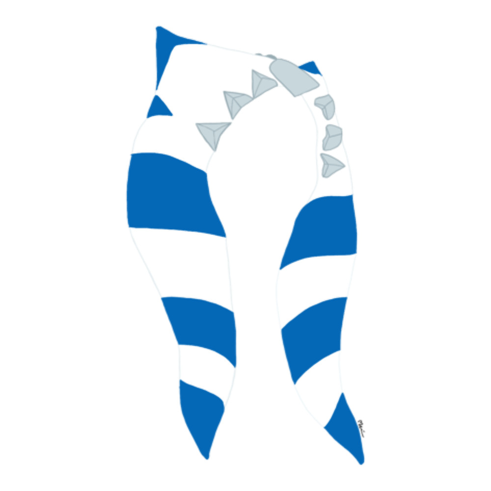 Ahsoka Tano Headpiece sticker .png