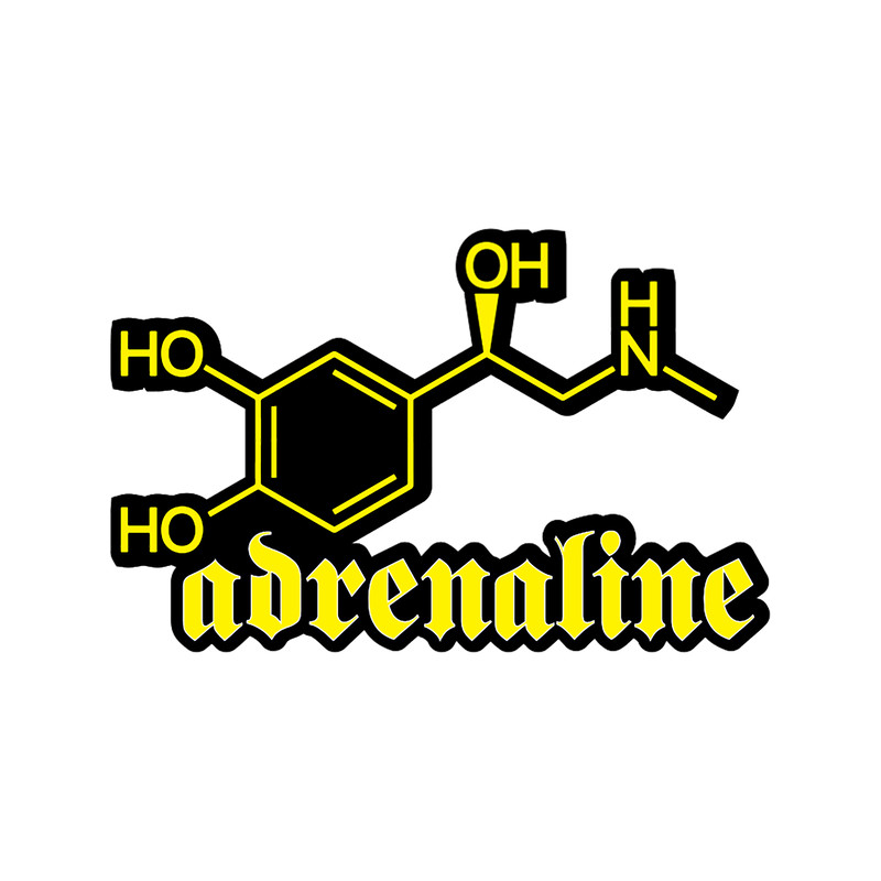 Adrenaline - Cool Motorcycle Extreme Sports Or Funny Helmet Stickers And Biker Gifts T-Shir.png