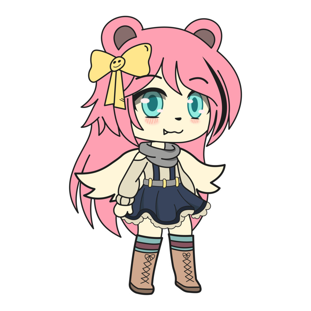 Cute Gacha - Yuki Chan Gacha Girl with Wings  .png