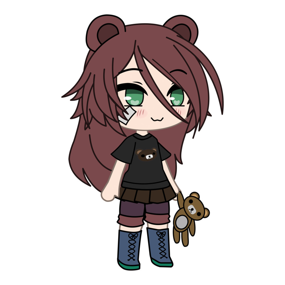 Gacha Life series - Magical Bear Girl Kaya  .png