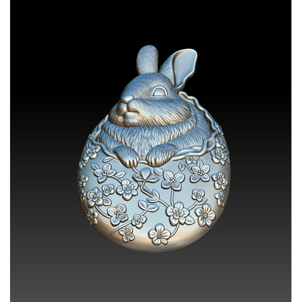 3D Model STL file Easter Bunny