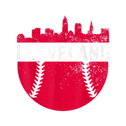 Cleveland Baseball Skyline Ohio