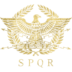 Roman Empire EmblemVintage Gold