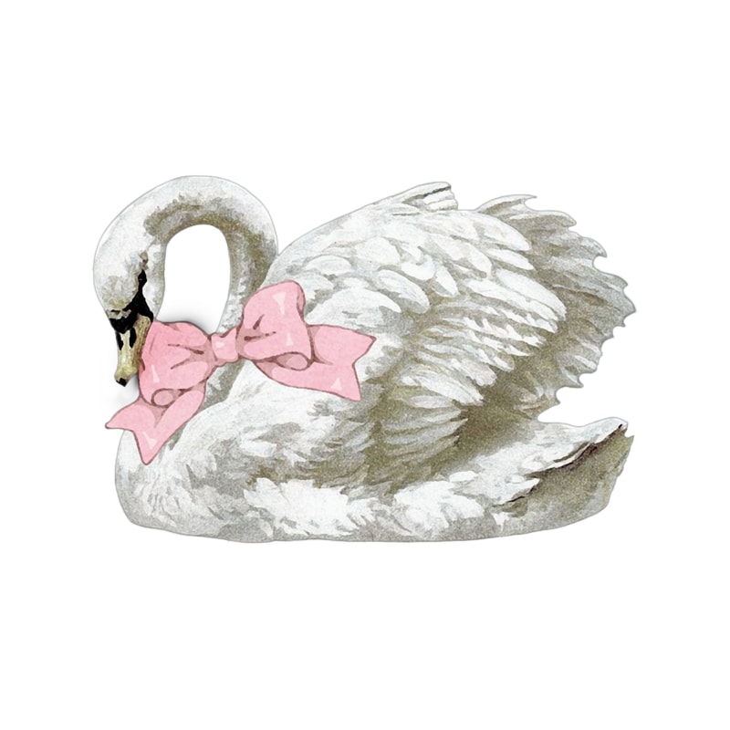 Swan Ribbon Swan with ribbon bow | Inspire Uplift
