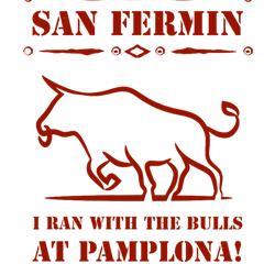 San Fermin Running With The Bulls Festival Pamplona July