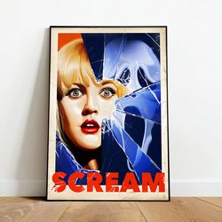 Scott Pilgrim vs the World Poster, Canvas Wall Art, Rolled Canvas Print, Canvas Wall Print, Movie Poster