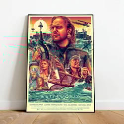 waterskiing witches black and white women photography vintage old retro funny beach trendy wall art poster canvas framed