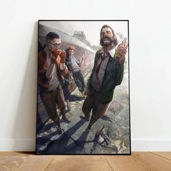 Disco Elysium Poster, Canvas Wall Art, Rolled Canvas Print, Canvas Wall Print, Game Poster-1