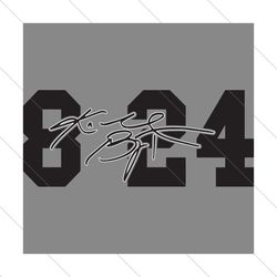 kobe bryant 8 24 signature svg, sport svg, kobe bryant svg, kobe svg, kobe 24 svg, kobe signature svg, kobe lakers svg,