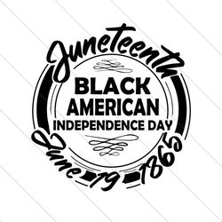 juneteenth black american independence day june 19 1865 svg, juneteenth svg, black american svg, independence day