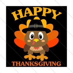 turkey happy thanksgiving svg, thanksgiving svg, turkey svg file