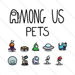 among us pets, trending svg, among us svg, among us gift, funny among us svg file