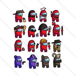 among us bundle, trending svg, among us svg, among us gift, funny among us svg file