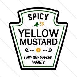 mustard condiments group, halloween svg, halloween party, spicy yellow mustard svg file