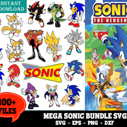 sonic the hedgehog svg bundle, sonic svg, sonic characters svg