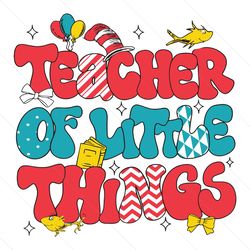 Teacher Of Little Things National Read Across America SVG File Digital