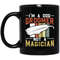 Groomer Vintage Style, I Am A Dog Groomer Not A Magician, Retro Gift Black Mug.jpg