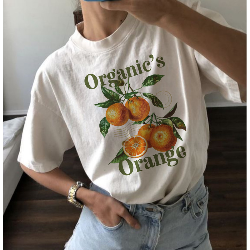 Orange Shirt Orange Graphic Comfort Colors Tshirt Summer Graphic Tees Vintage Graphic Shirt Orange Tee Fruit Shirt Unisex Tees Beinelmilel.jpg