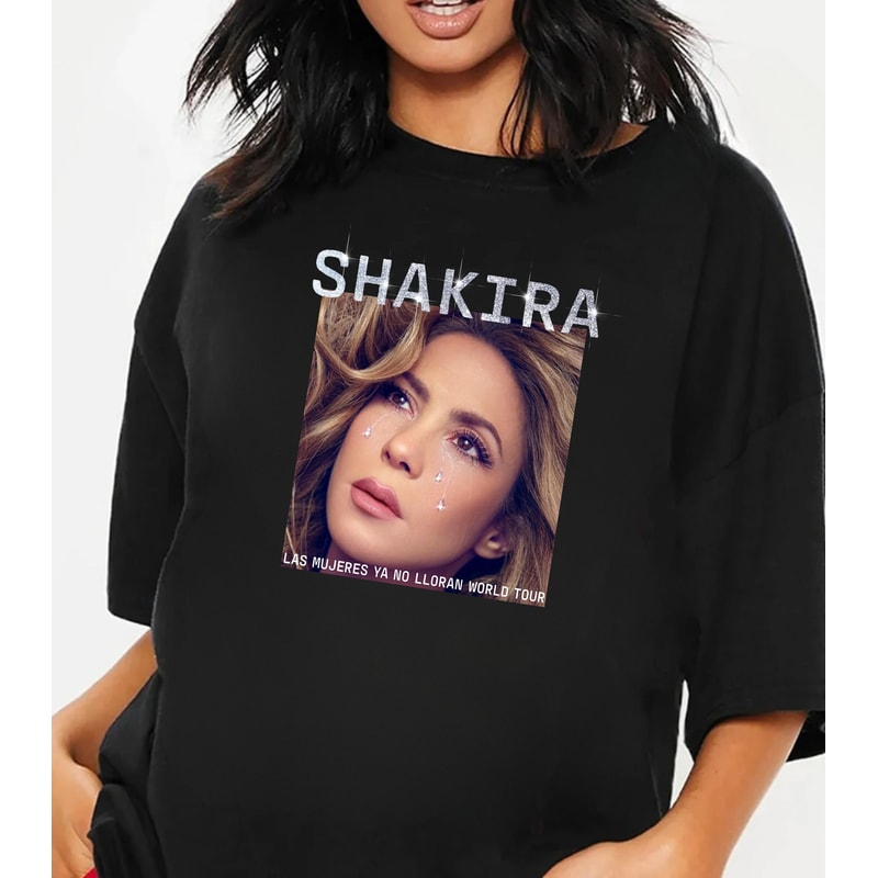 2024 Shakira Tour Shirt, Las Mujeres Ya No Lloran World Tour T-shirt, Graphic T-shirt, Unisex Shirt, Shakira Concert Group Shirt 1.jpg
