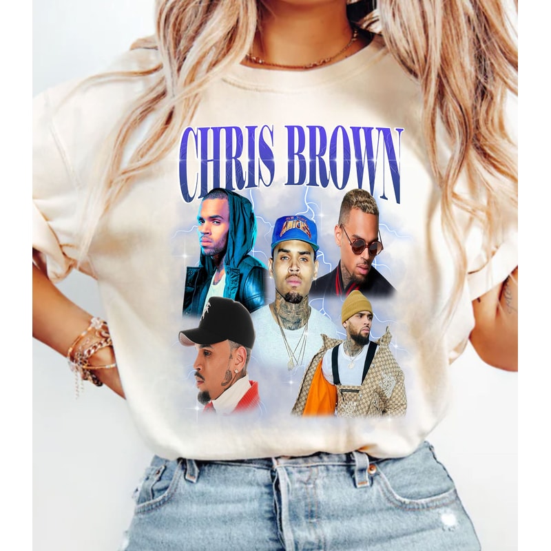 Chris Breezy Tour Shirt, Vintage Chris Brown 90s Graphic tShirt, Chris Brown Concert Group Shirt Gift 1.jpg