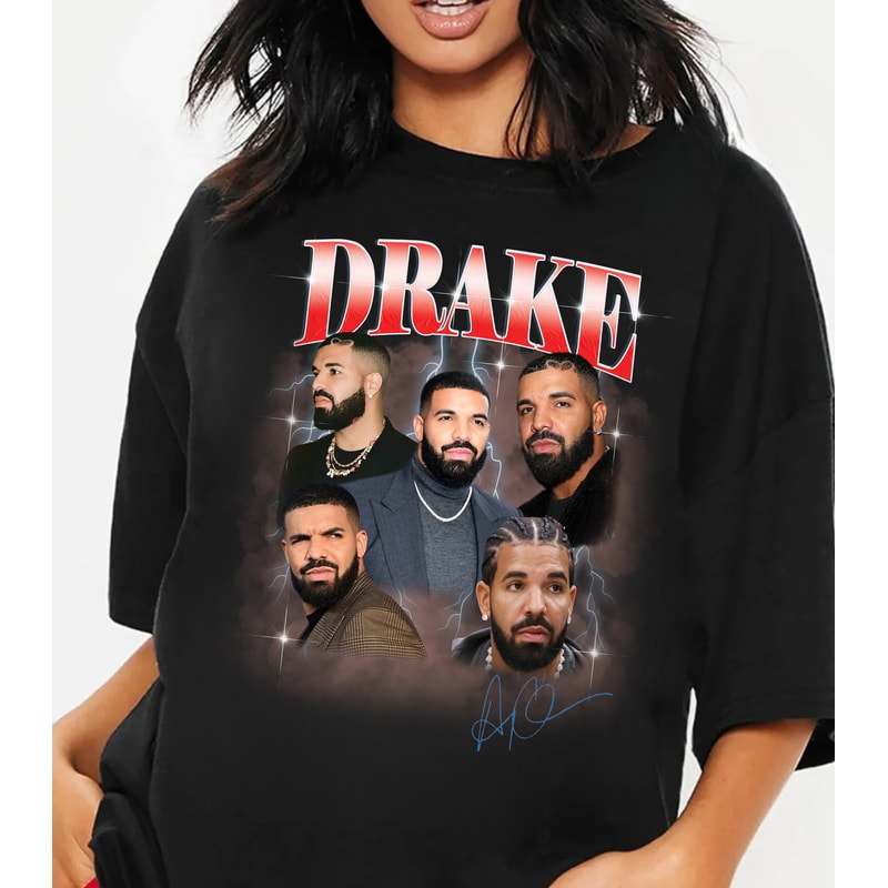 Vintage Drake Shirt, Hip hop Drizzy Tour Shirt, Champagne Papi Graphic Tee Gift for Him or Her tShirt, Drake Concert Group Shirt.jpg