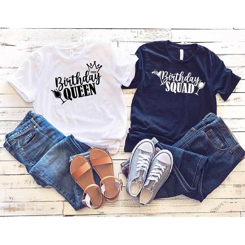 Birthday Queen Shirt, Birthday Shirts, Birthday Girl T-shirt, Birthday Shirt Women, Birthday Gift, Happy Birthday Shirt, Birthday Party Tee.jpg