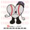 Bad Bunny Dodgers Sad Heart Embroidery, Bad Bunny Los Angeles Dodgers Embroidery, Baseball Embroidery, Embroidery Design File.jpg