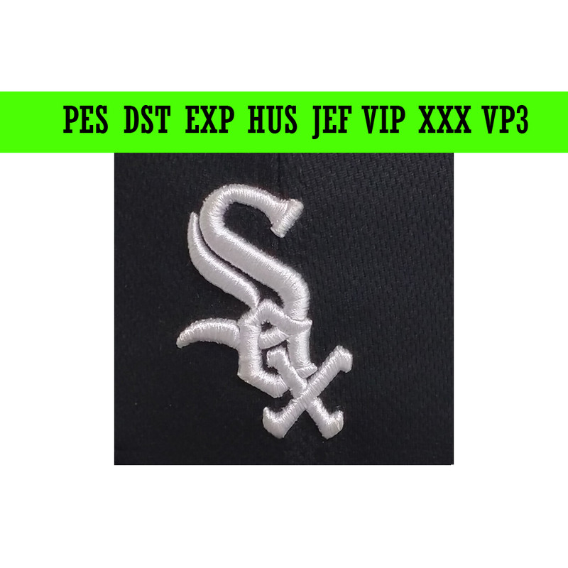 Chicago White Sox 3D Puffy embroidery design.jpg