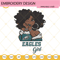 Eagles Girl Embroidery Designs, Afro Girl Philadelphia Eagles Embroidery Files.jpg