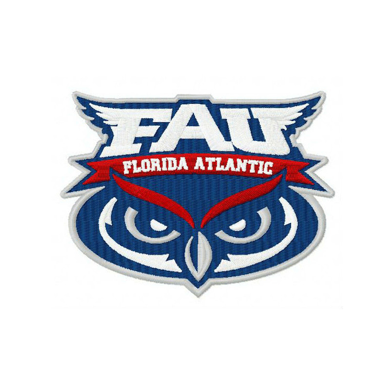 Florida Atlantic Owls embroidery design INSTANT download.jpg