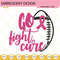 Go Fight Cure Football Embroidery Designs, Breast Cancer Awareness Embroidery Files.jpg