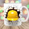 3D Safety Helmet Hole In A Wall Mug Wrap, 11oz & 15oz Mug Template, Mug Sublimation Design, Mug Wrap Template, Instant Digital Download PNG.jpg