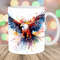 Watercolor Eagle Mug Wrap, 11oz & 15oz Mug Template, Mug Sublimation Design, Mug Wrap Template, Instant Digital Download PNG.jpg