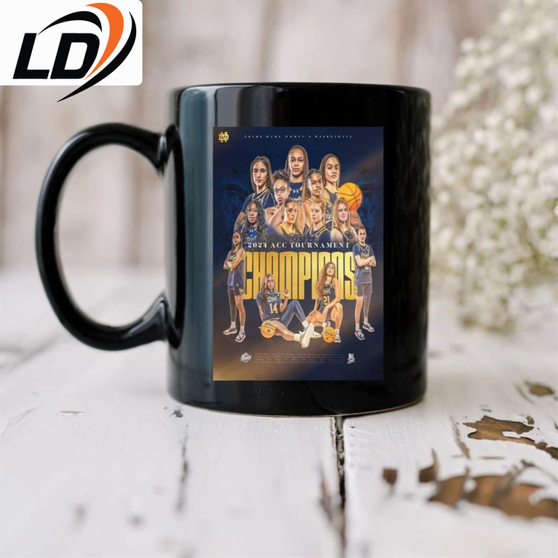2024 Acc Tournament Champions Are Notre Dame Fighting Irish Women's Basketball Mug.jpg