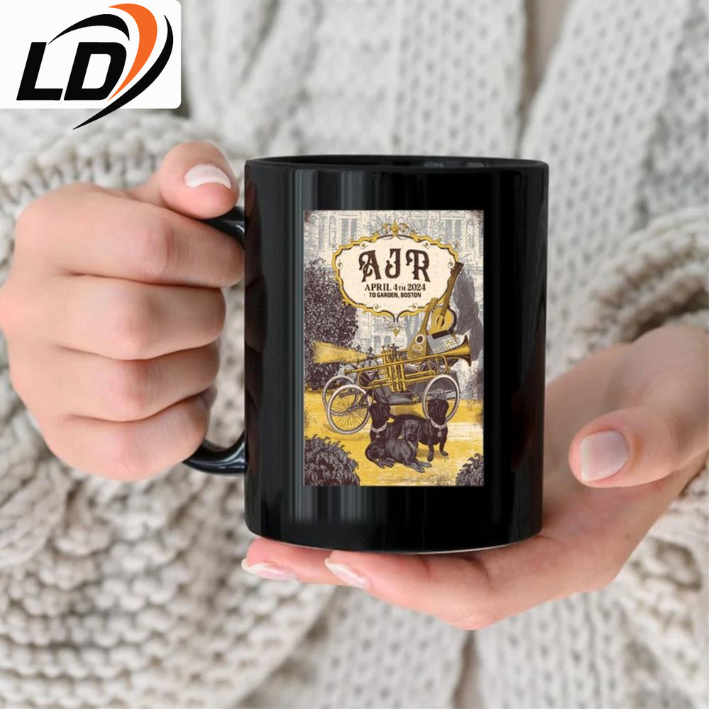 Ajr April 4th 2024 To Garden, Boston Ma On Mug.jpg