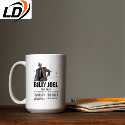 billy joel world tour 2024 performance schedule mug